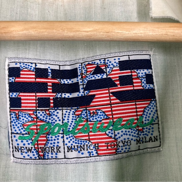 Vintage 80's Head Windbreaker Green Mens XL Sportswear Retro - Picture 15 of 15